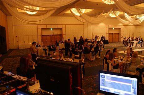 The DJ rocking the party