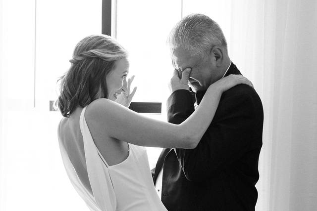 First look with dad