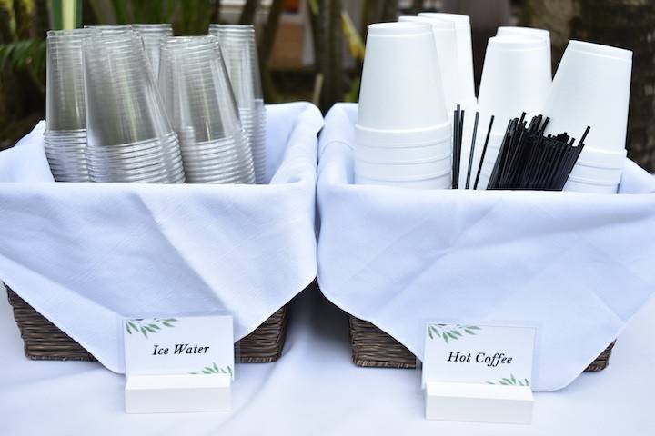 Water and Coffee Station