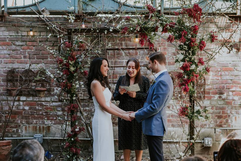 Intimate Brooklyn Wedding