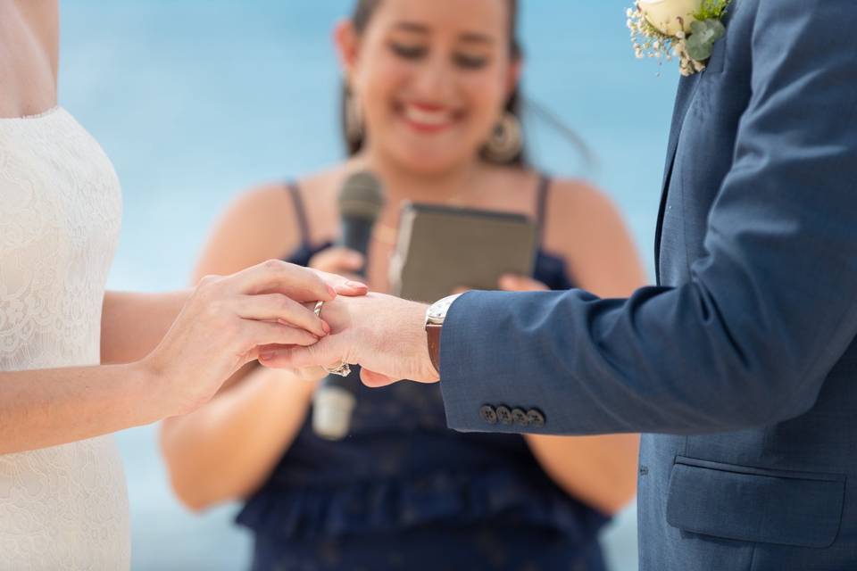 Beach wedding