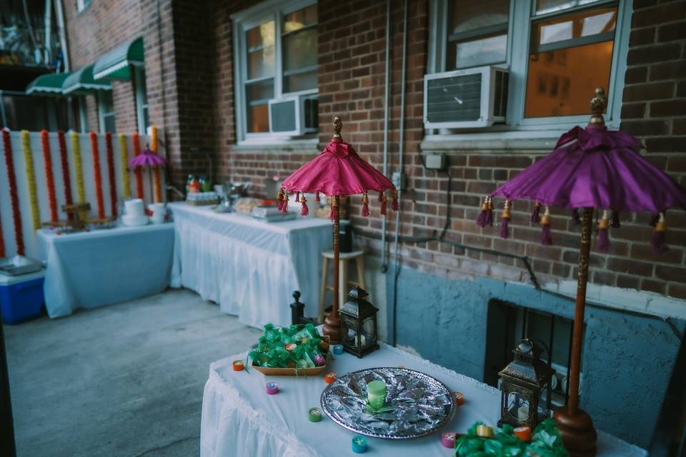 Bengali Mendhi Event