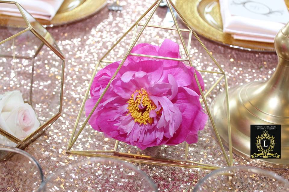 Pink peonies