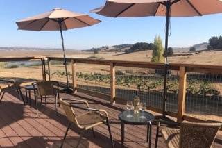 Tasting room Deck