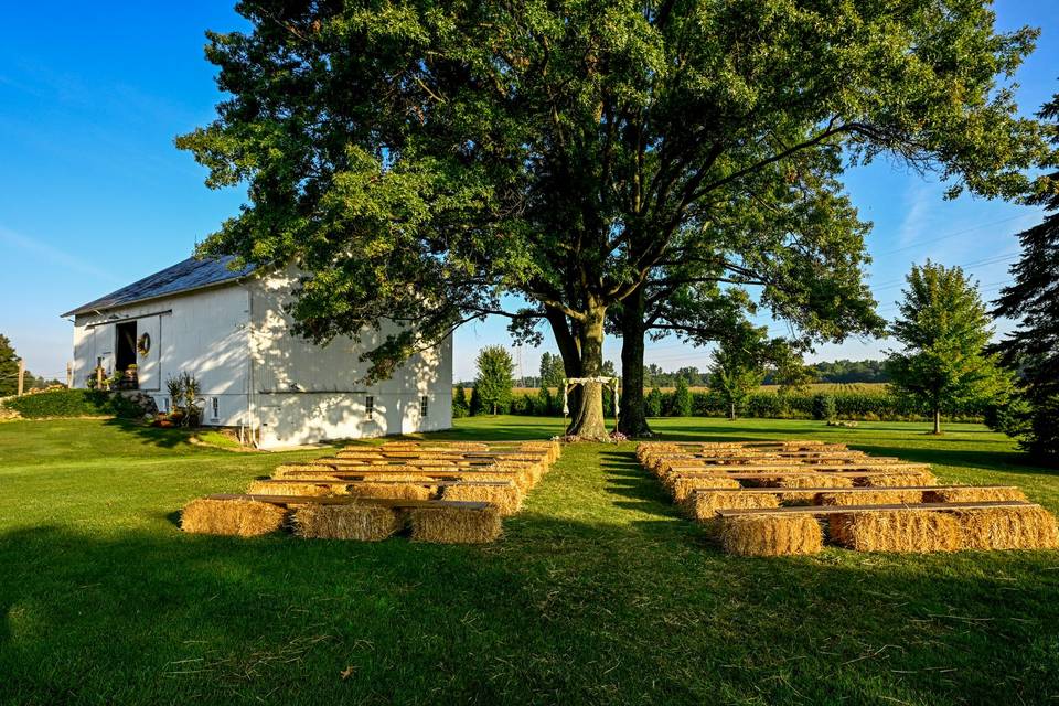 Farm wedding