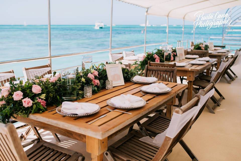 Wedding Boat Sanael Punta Cana