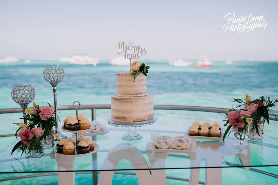 Wedding Boat Sanael Punta Cana