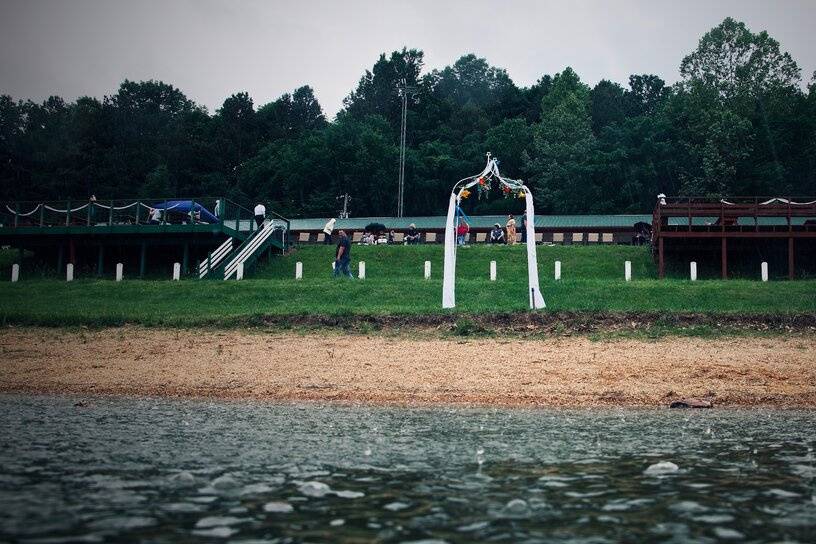 Waterfront ceremony site