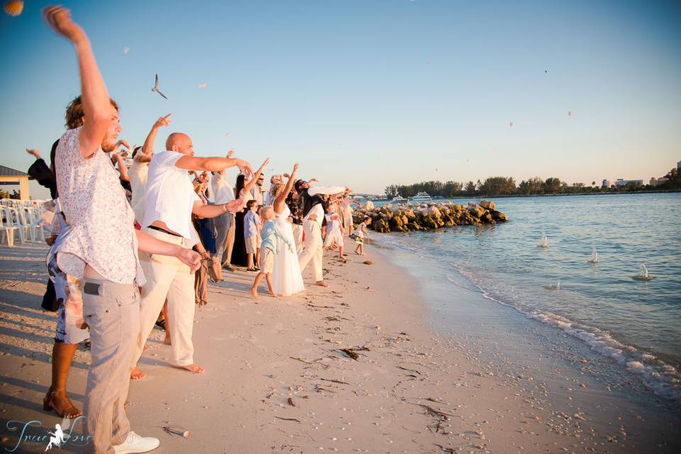 Wedding at Shepherds Beach Resort Clearwater, FL.#truelovephotography#tammyjlackorephotographer