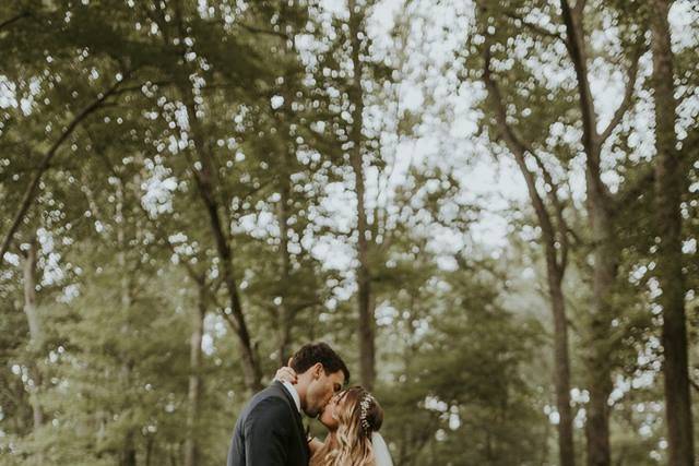Wedding in the woods