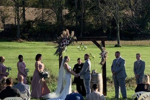 Meadow Ceremony at Ostertag