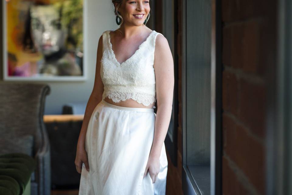 Curvy Custom Bride