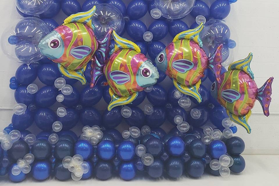Balloons Wall Fish