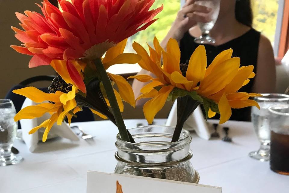 Reception Table Numbers