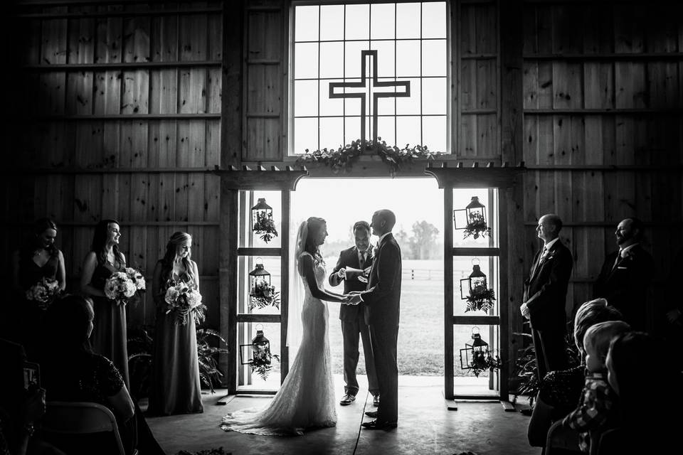 Indoor ceremony