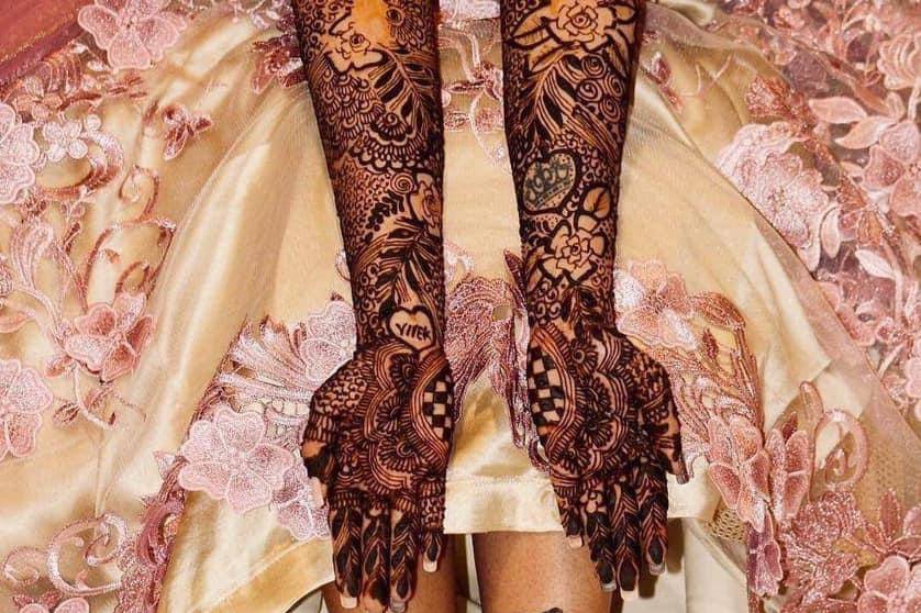 Bridal henna
