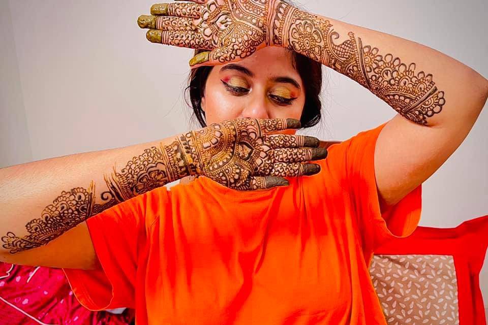 Bridal henna