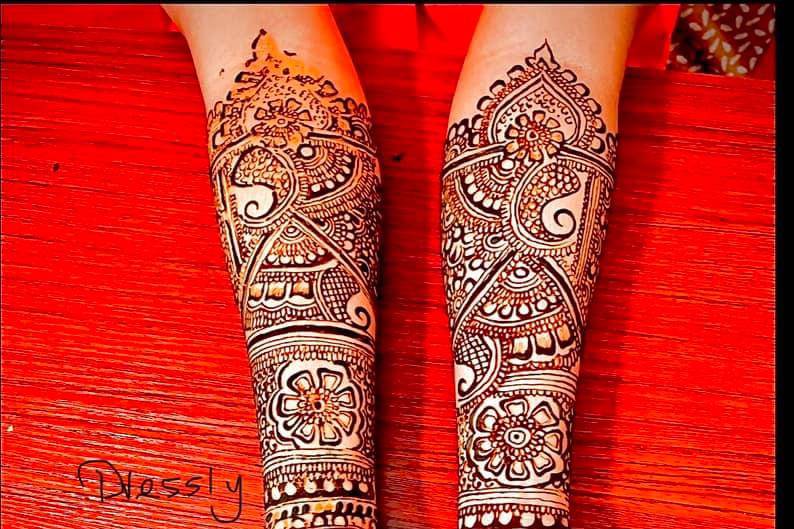 Bridal henna