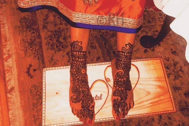 Bridal henna
