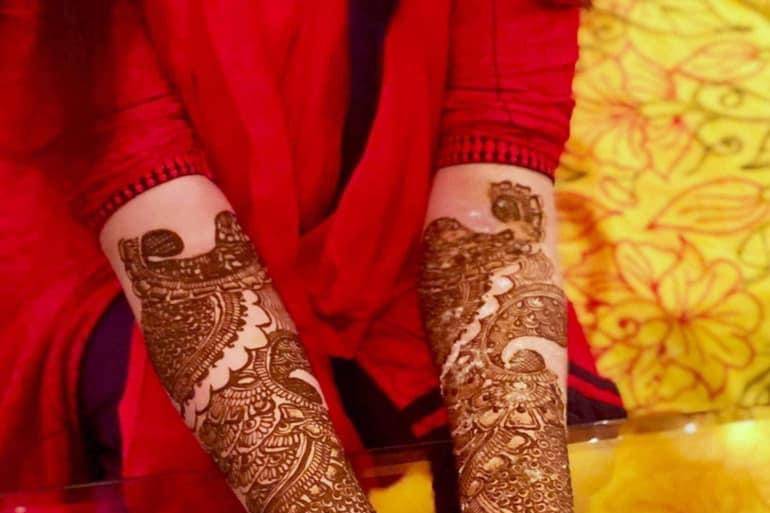 Bridal henna