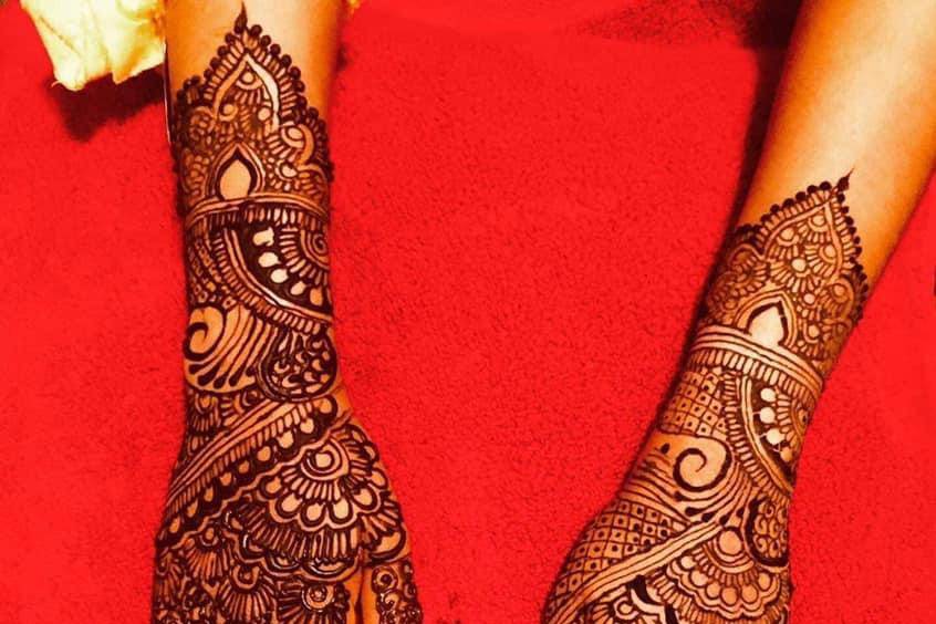 Bridal henna