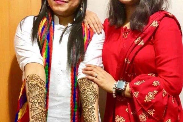 Bridal henna