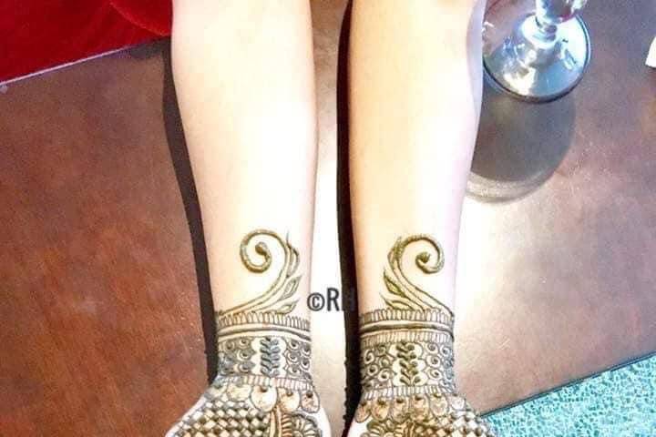 Bridal henna