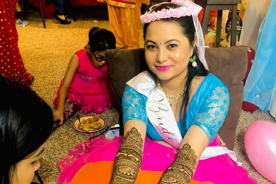 Bridal henna