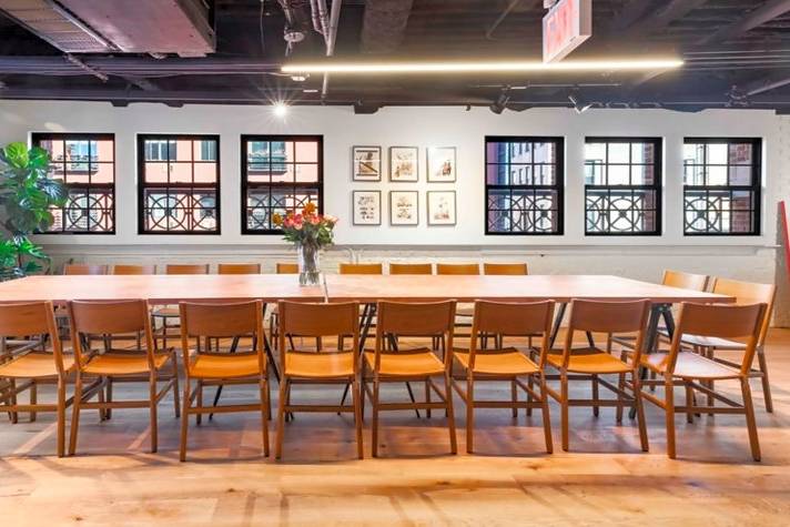 Wooden Tables and Chairs