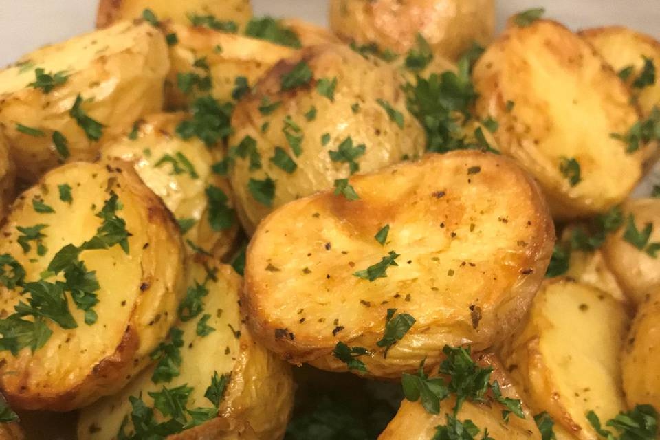 Roasted gold potatoes