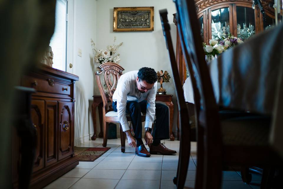Getting ready - Phrank Photography