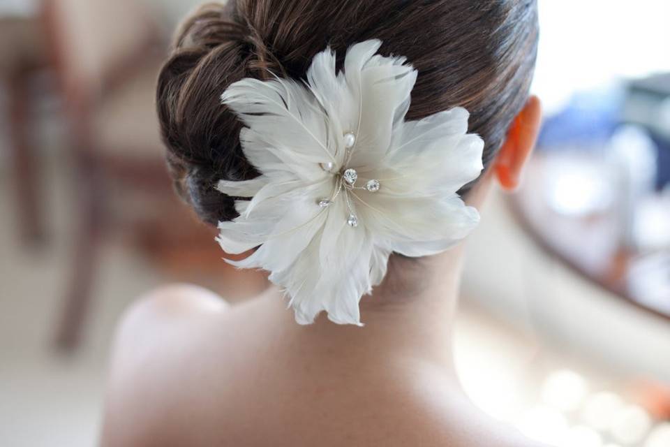 White flower