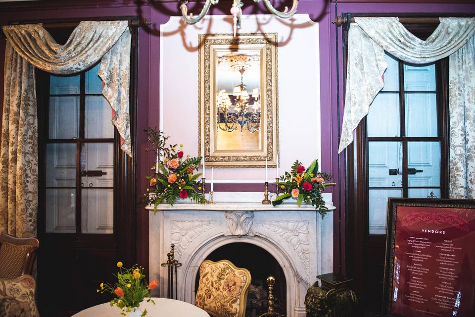 Parlor at Faunbrook B&B