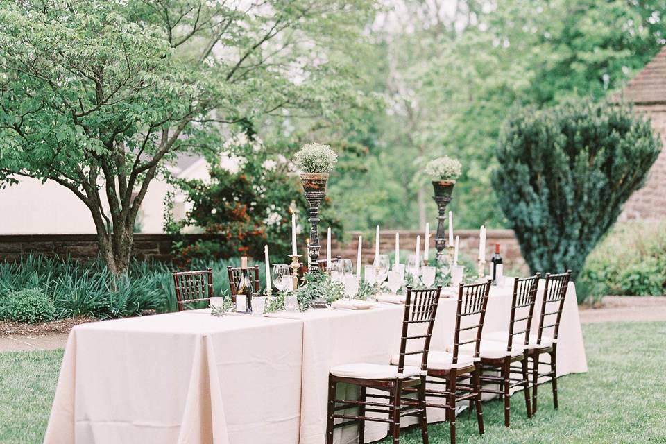 Reception table