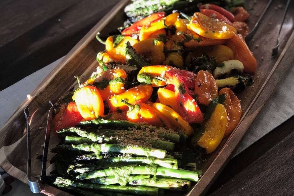 Grilled vegetables