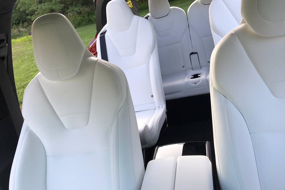 Model X seating layout