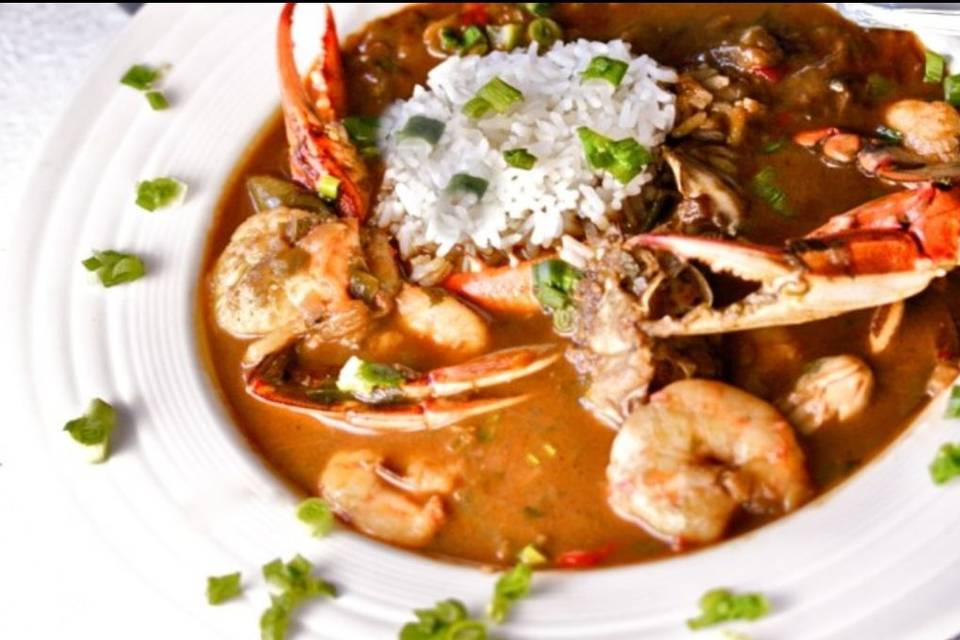 Seafood gumbo
