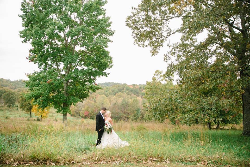 Sweet newlyweds