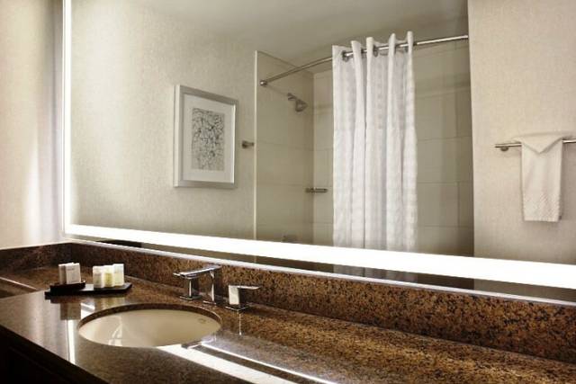 Powder room area