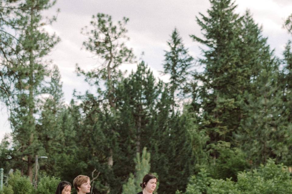 String Quartet at ceremony