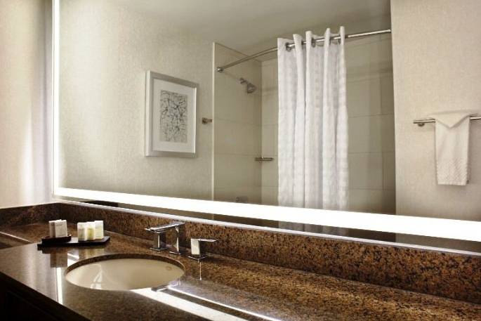 Powder room area