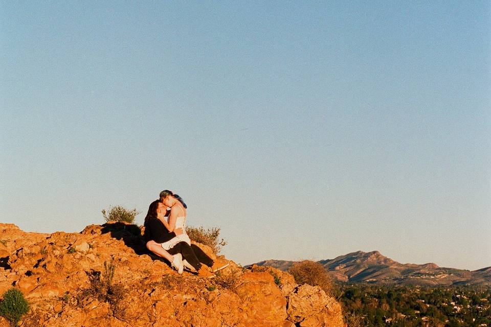 Desert elopement