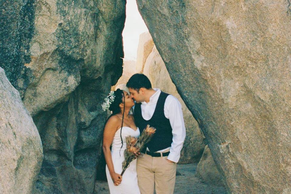 Desert wedding