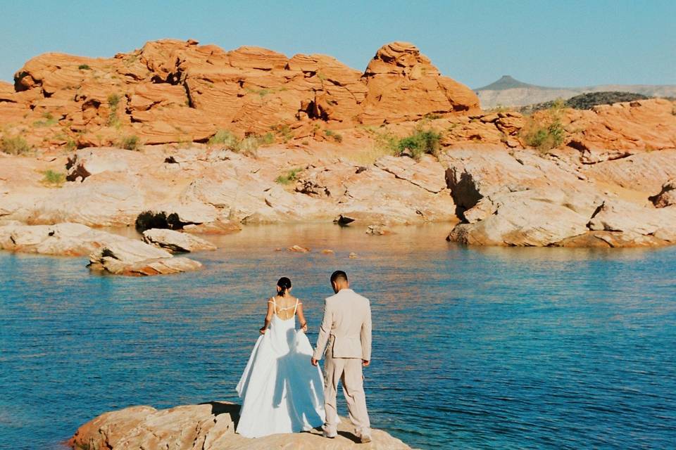 Desert elopement