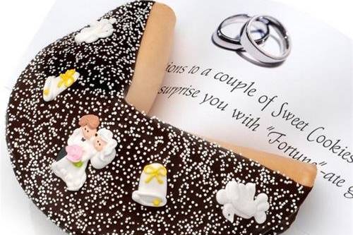 Wedding Giant Fortune Cookie
