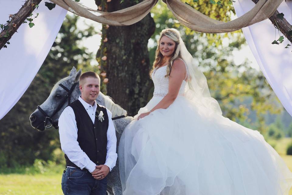 Country-style wedding