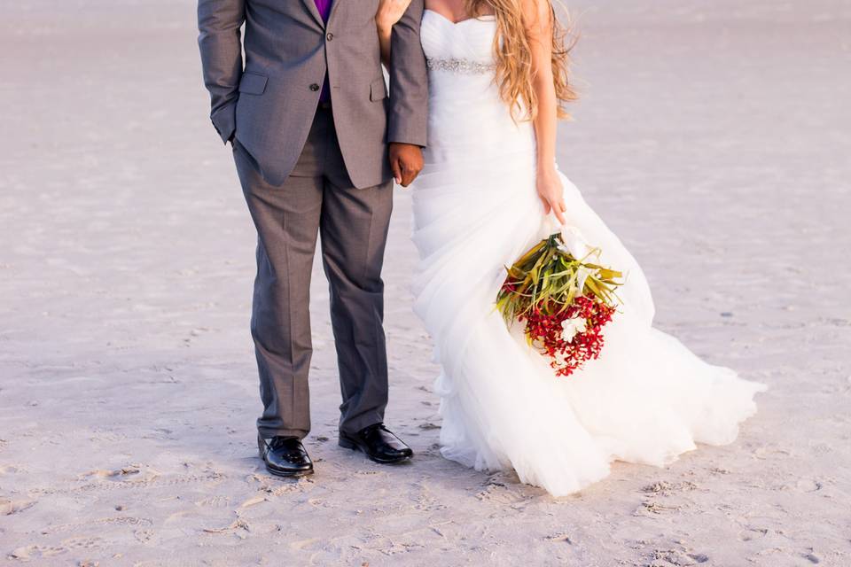 Crystal Lily Photography Beach Wedding, Beach Elopement