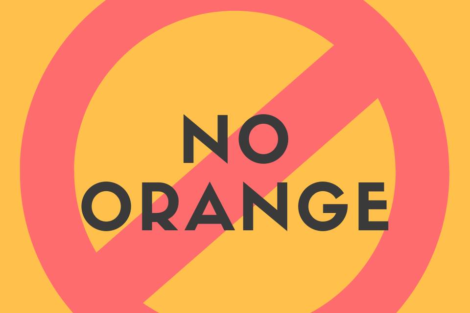 100% NO Orange