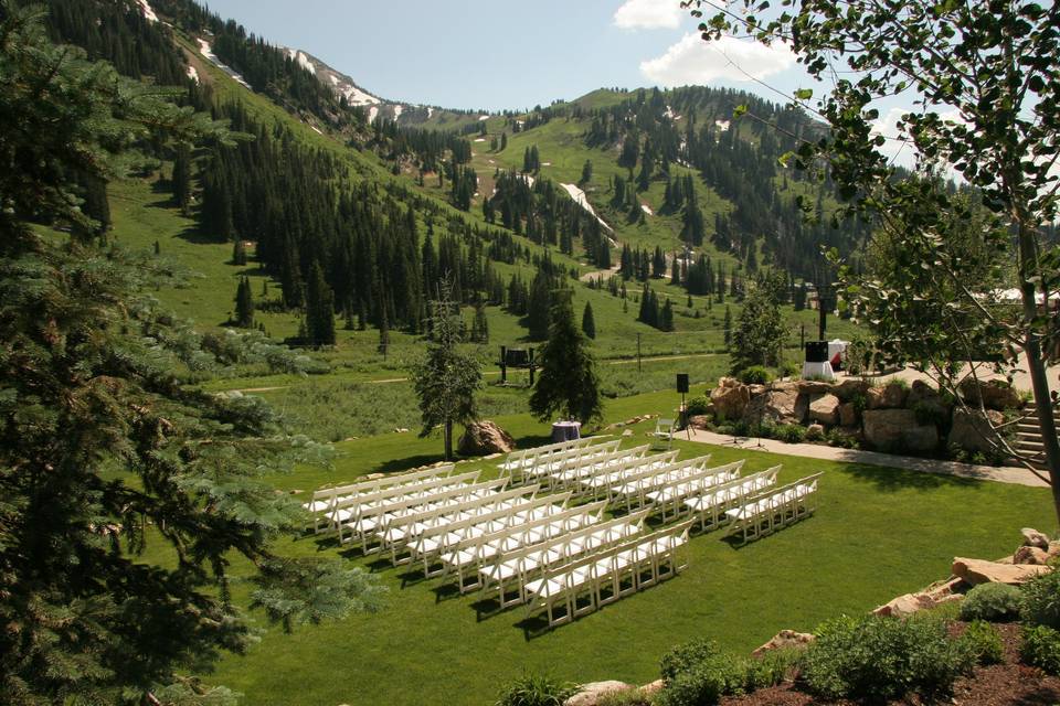 Wedding lawn