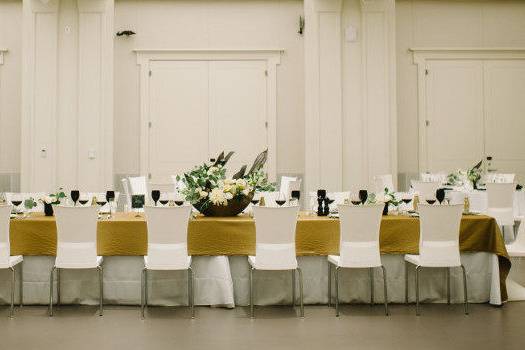 Long table set-up